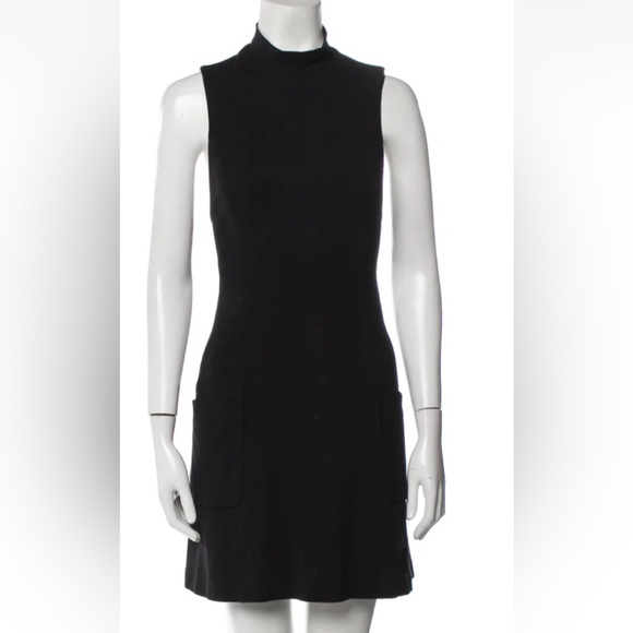 Amazing mod A-line mini dress by Theory size 0 NWOT - Picture 1 of 12